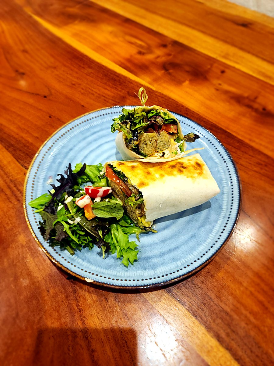 Chickpea Falafel Wrap